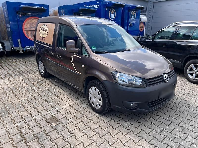 Gebraucht VW Caddy 105 PS (77 kW) 2012 Braun Van / Kleinbus