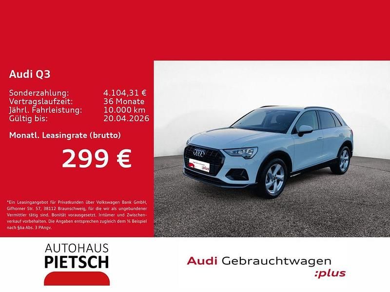 Gebraucht Audi Q3 Advanced 150 PS (110 kW) 2025 Gletscherweiß metallic SUV