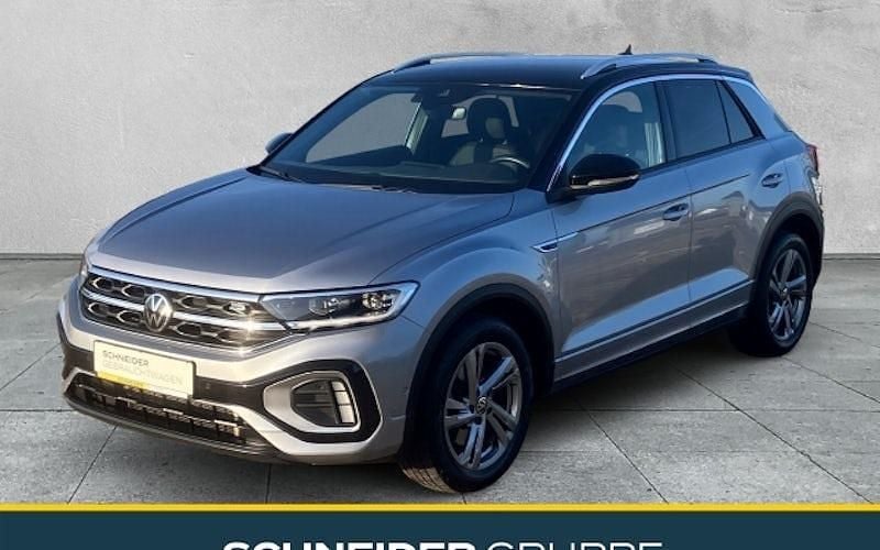 Pyritsilber metallic Gebraucht 2023 VW T-Roc R-line SUV | 27.490 € (Fairer Preis) - Bild 1/4