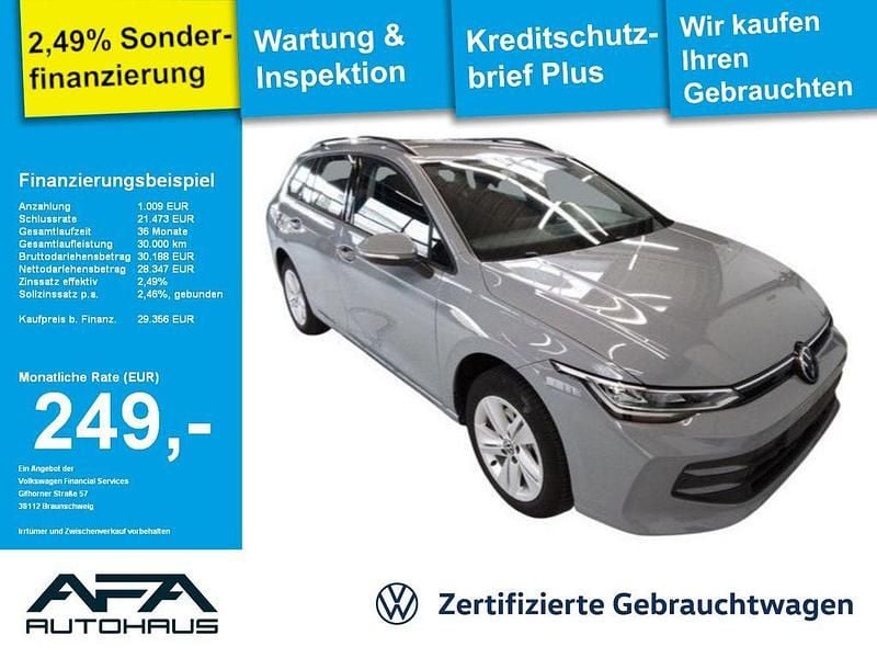 Grau Gebraucht 2025 VW Golf VIII Kombi | 29.356 € (Fairer Preis) - Bild 1/3