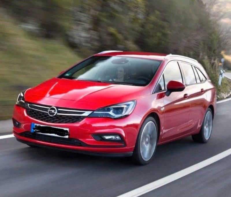 Rot Gebraucht 2017 Opel Astra Dynamic Kombi | 12.100 € (Fairer Preis) - Bild 1/4