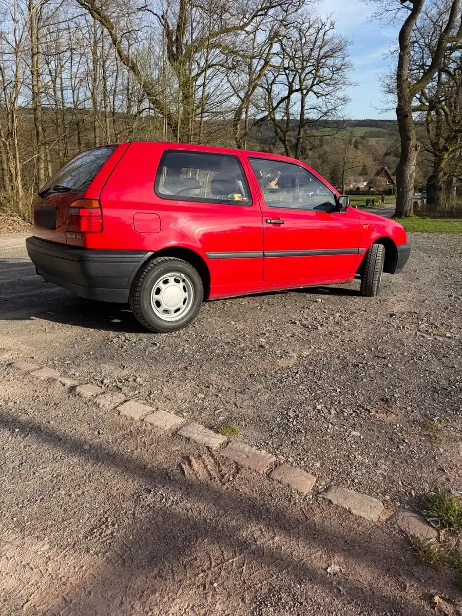 Brugt VW Golf III 75 HK (55 kW) 1994 Rød Hatchback