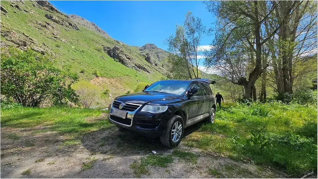 Gebraucht VW Touareg R 174 PS (127 kW) 2007 Schwarz SUV