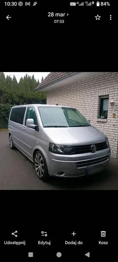 Gebraucht VW Multivan 174 PS (127 kW) 2003 Silber Van / Kleinbus