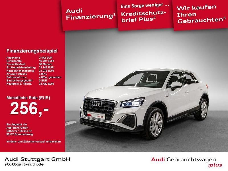 Ibisweiß Gebraucht 2022 Audi Q2 S-Line SUV | 24.420 € (Guter Preis) - Bild 1/4