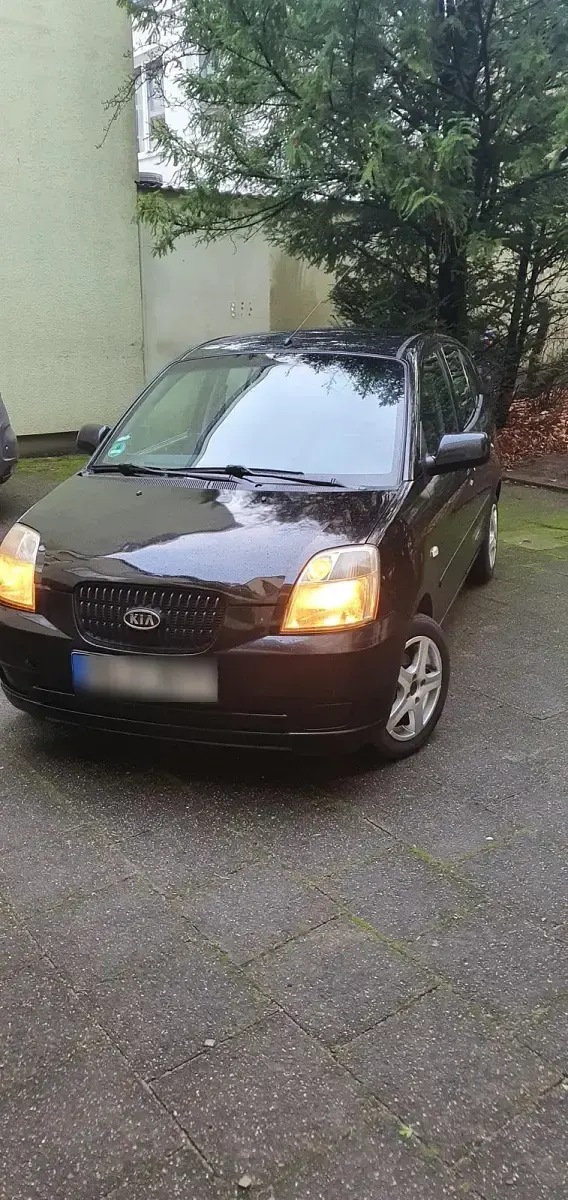 Gebraucht Kia Picanto 65 PS (47 kW) 2004 Schwarz Kleinwagen