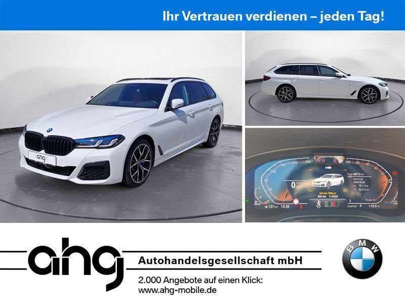 Weiß Gebraucht 2022 BMW 540 M Sport Kombi | 39.950 € (Superpreis) - Bild 1/4
