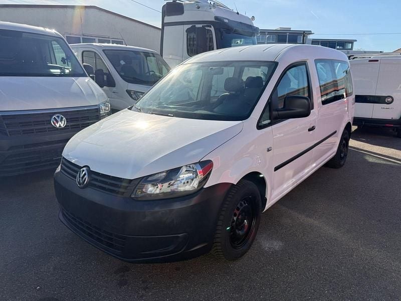 Second-hand VW Caddy Maxi 102 CP (75 kW) 2013 Alb Monovolum