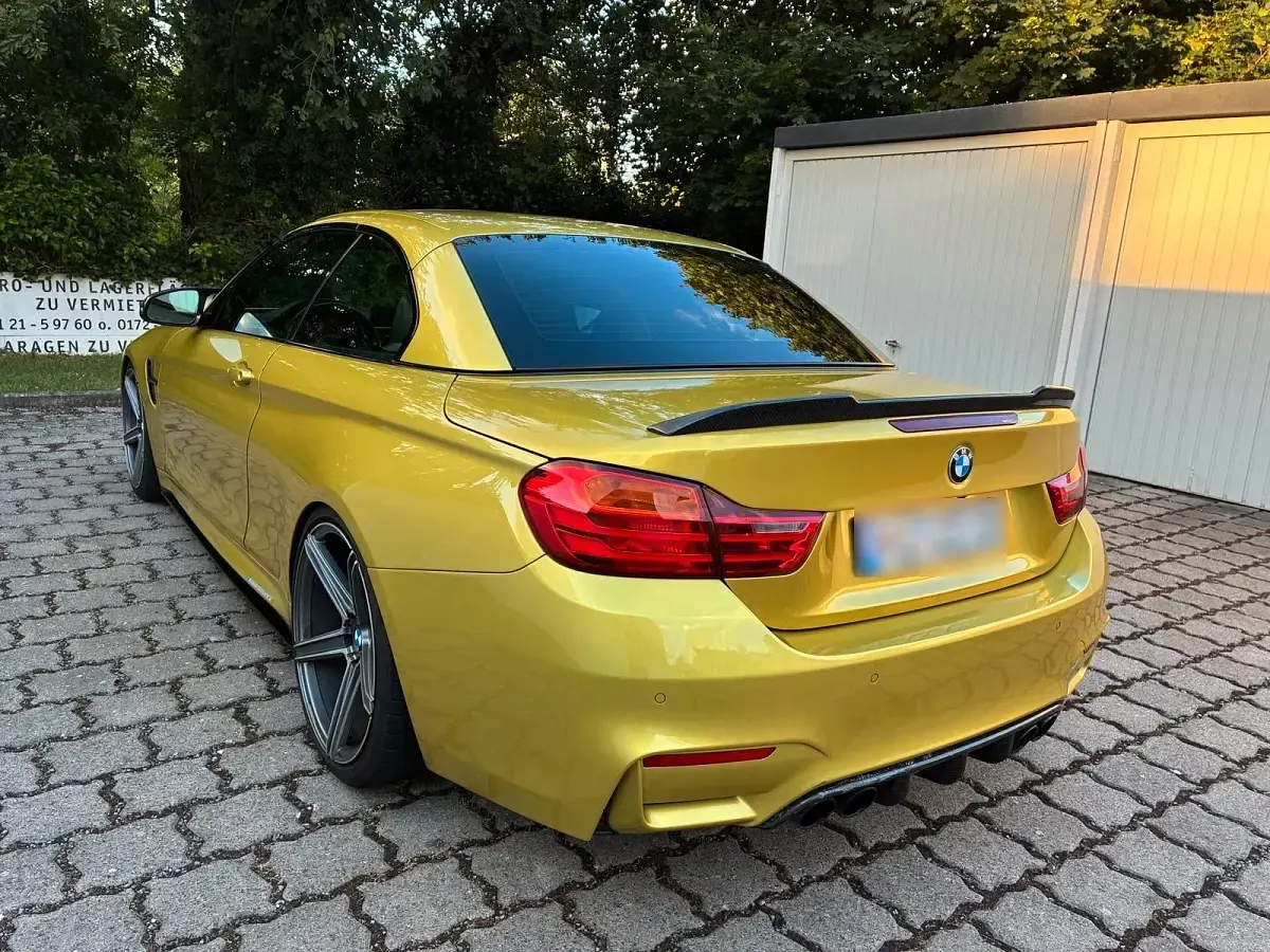 Gebraucht BMW M4 Cabriolet 500 PS (367 kW) 2016 Gelb Cabrio