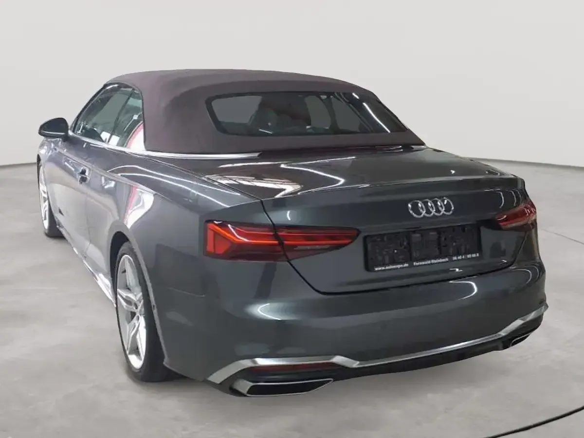 Gebraucht Audi A5 Cabriolet S-Line 204 PS (150 kW) 2022 Daytonagrau perleffekt/verdeck schwarz Cabrio