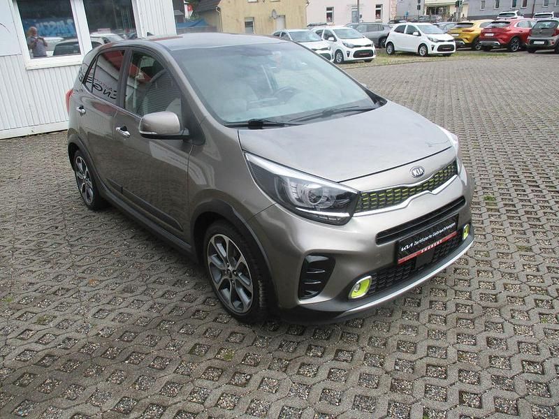 Silber Gebraucht 2020 Kia Picanto X-Line Kleinwagen | 12.990 € (Guter Preis) - Bild 1/4