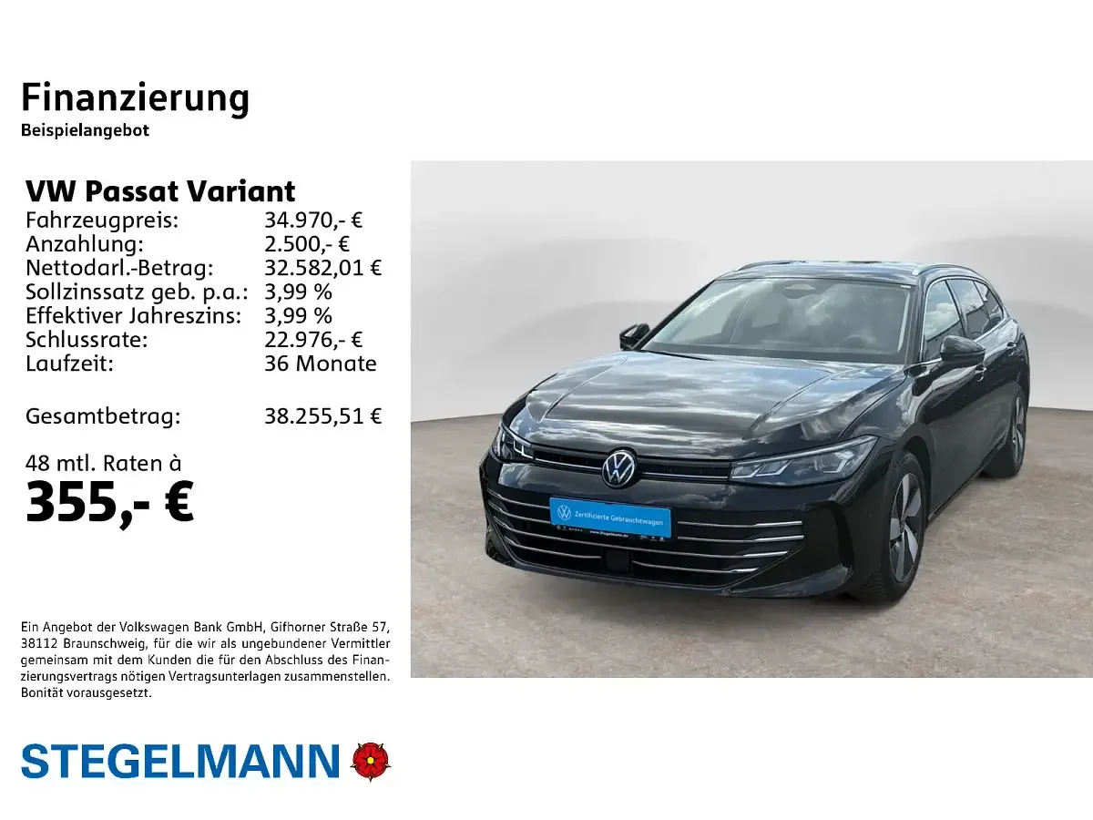 Gebraucht VW Passat Business 150 PS (110 kW) 2025 Kombi