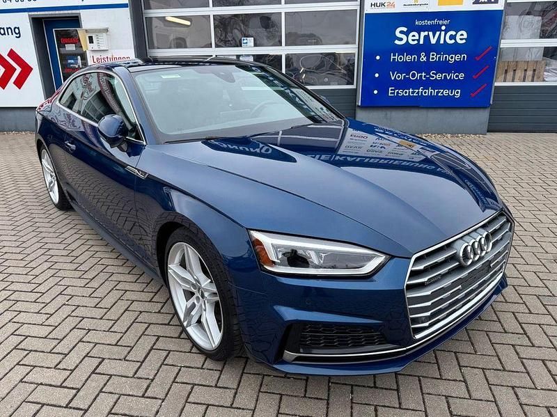 Gebraucht Audi A5 S-Line 252 PS (185 kW) 2018 Blau Coupé