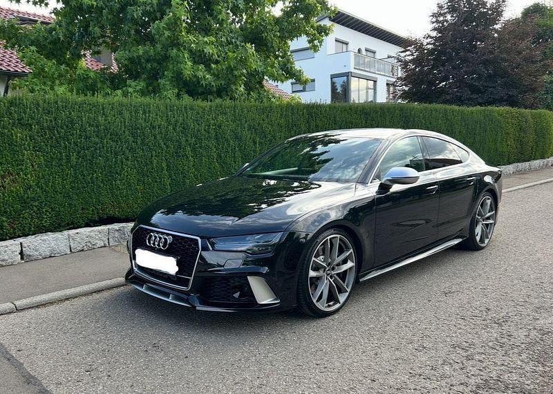 Schwarz Gebraucht 2017 Audi RS7 Performance Kleinwagen | 48.500 € (Guter Preis) - Bild 1/4