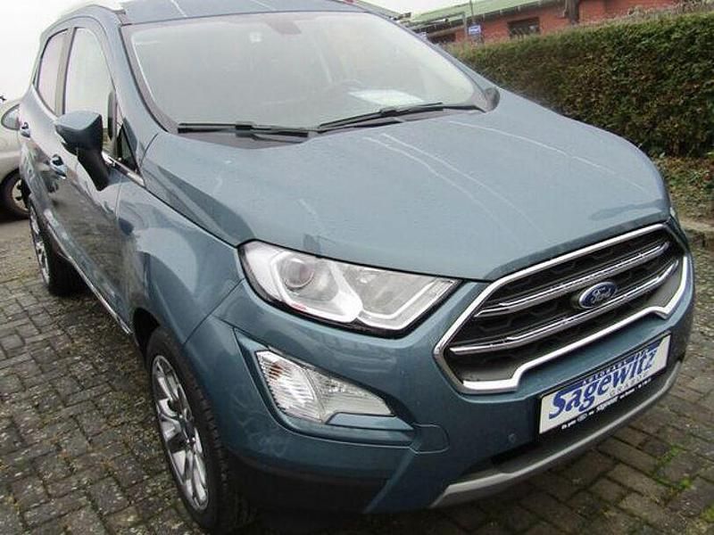 Gebraucht Ford Ecosport Titanium 125 PS (91 kW) 2019 Blau SUV