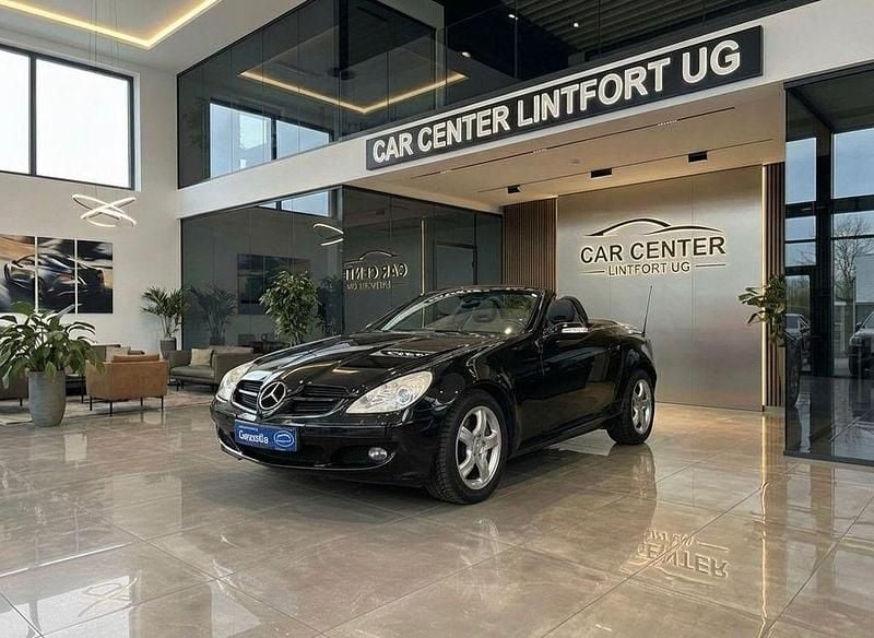Gebraucht Mercedes SLK200 163 PS (119 kW) 2006 Schwarz Cabrio