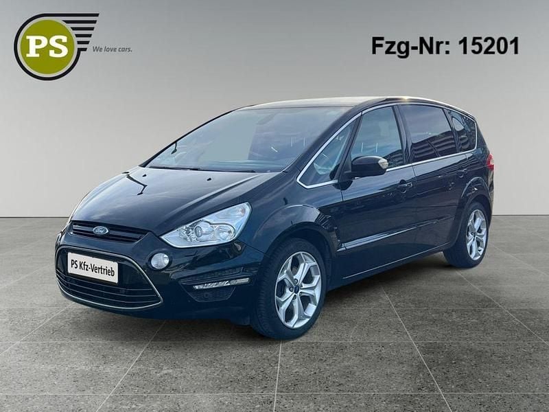 Schwarz Gebraucht 2011 Ford S-MAX Titanium Van / Kleinbus | 3.480 € (Guter Preis) - Bild 1/4