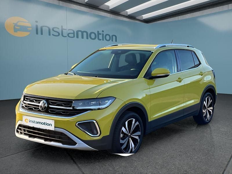 Gelb Gebraucht 2024 VW T-Cross SUV | 25.999 € (Guter Preis) - Bild 1/4