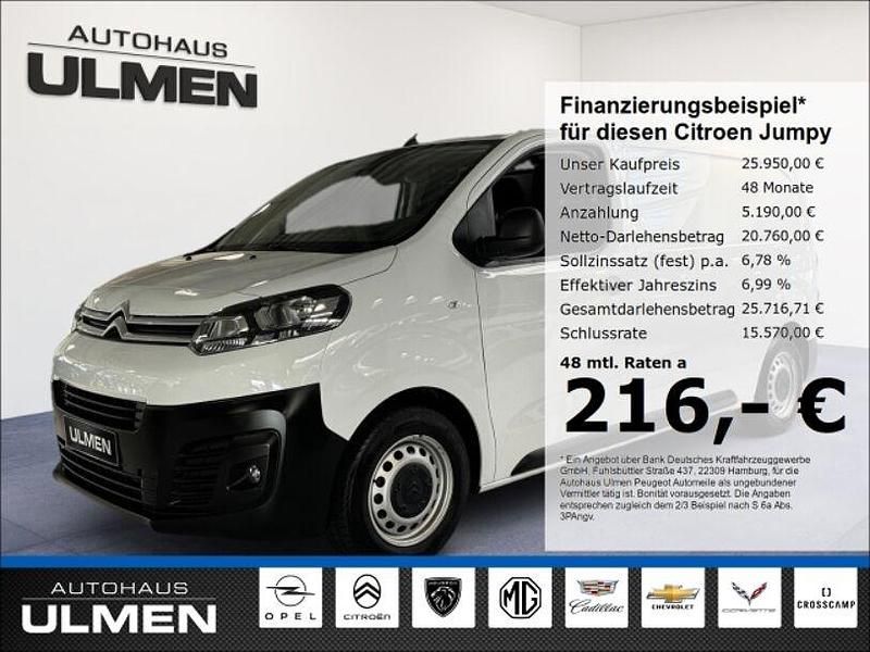 Weiss Gebraucht 2023 Citroën Jumpy Van / Kleinbus | 25.950 € (Fairer Preis) - Bild 1/4