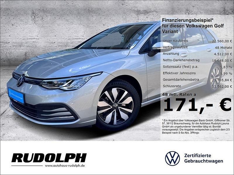 Silber Gebraucht 2023 VW Golf VIII Move Kombi | 22.560 € (Fairer Preis) - Bild 1/4