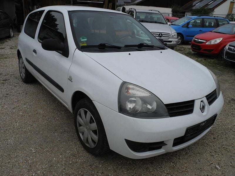 Weiß Gebraucht 2007 Renault Clio II Kleinwagen | 999 € (Guter Preis) - Bild 1/4