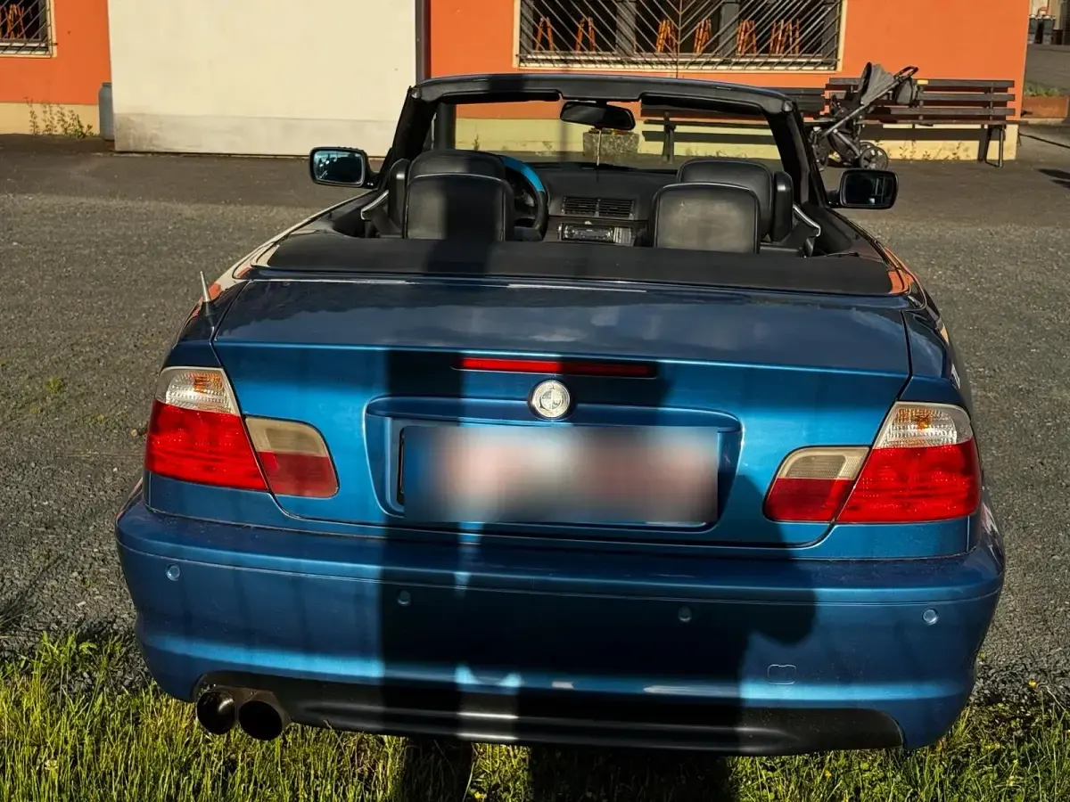 Gebraucht BMW 320 Cabriolet Shadowline 170 PS (125 kW) 2000 Blau Cabrio