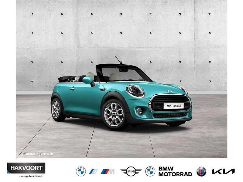 Caribbean aqua Gebraucht 2017 Mini Cooper Cabriolet Pepper Cabrio | 18.970 € (Fairer Preis) - Bild 1/4