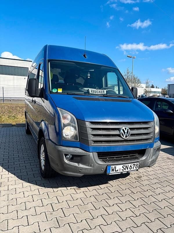 Second-hand VW Crafter 100 CP (73 kW) 2012 Albastru Van