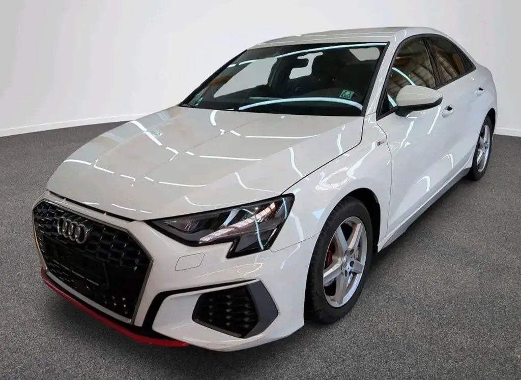 Used Audi A3 S-Line 116 HP (85 kW) 2022 White Sedan