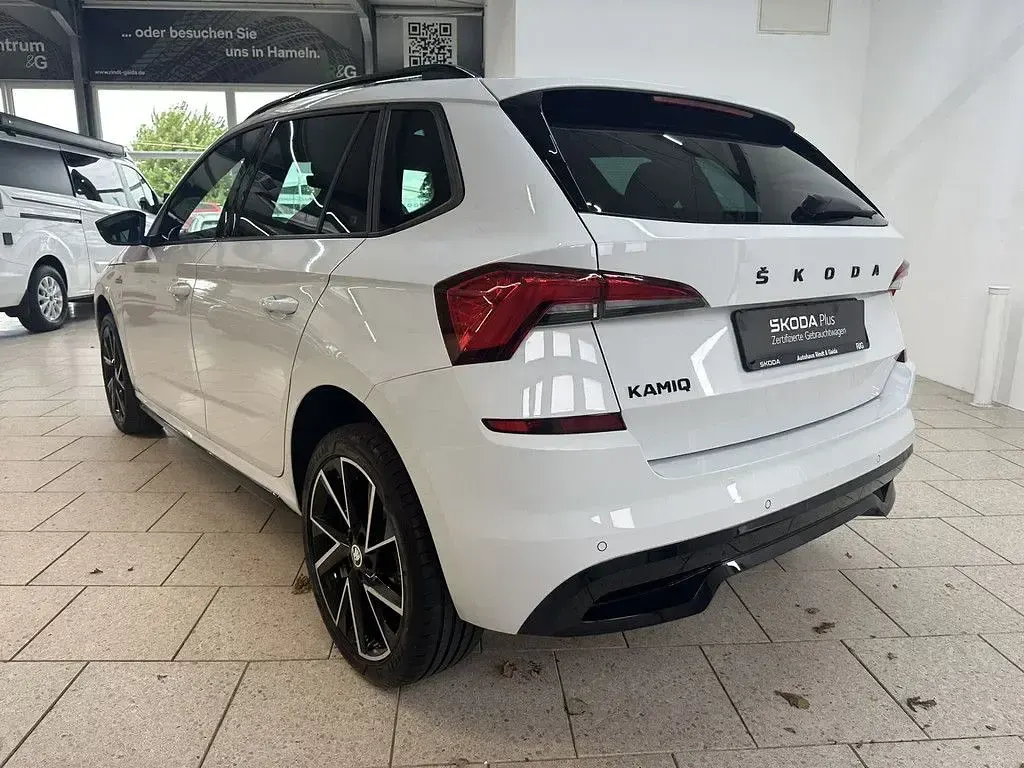 Gebraucht Skoda Kamiq Monte Carlo 110 PS (80 kW) 2022 Weiß SUV