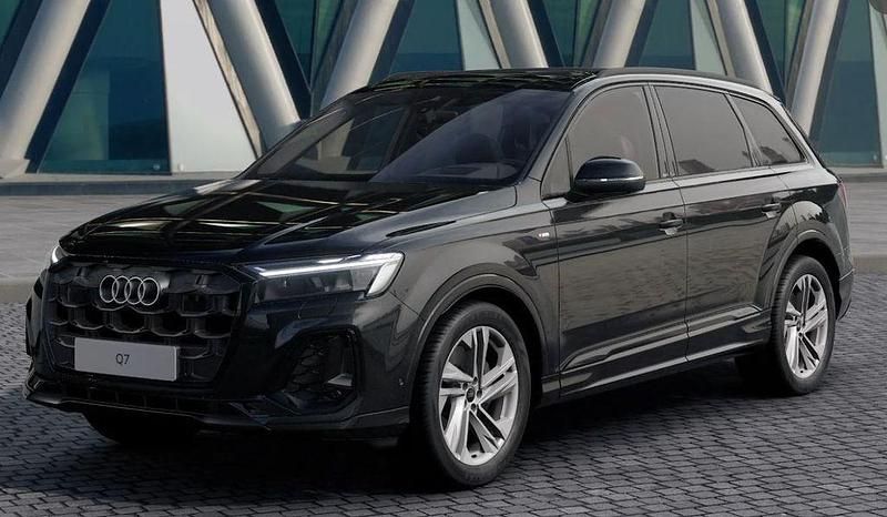 Schwarz Gebraucht 2024 Audi Q7 S-Line SUV | 68.890 € (Superpreis) - Bild 1/2