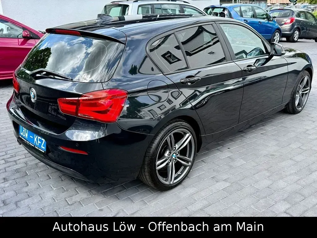 Gebraucht BMW 116 Advantage 109 PS (80 kW) 2016 Saphirschwarz Kleinwagen