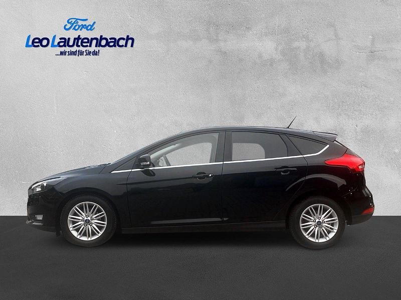 Brugt Ford Focus Cool & Connect 125 HK (91 kW) 2018 Sort Sedan