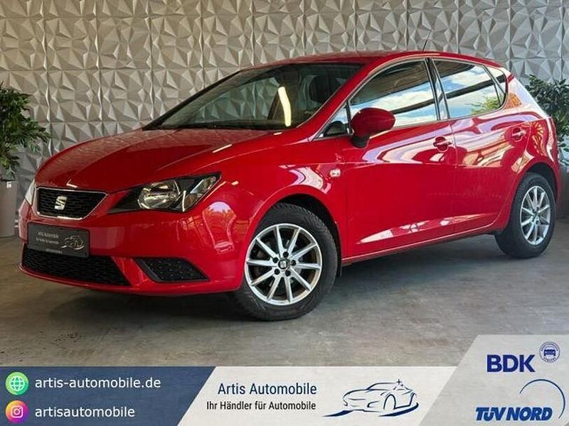 "emocion" rot Gebraucht 2016 Seat Ibiza Style Kleinwagen | 8.490 € (Fairer Preis) - Bild 1/4