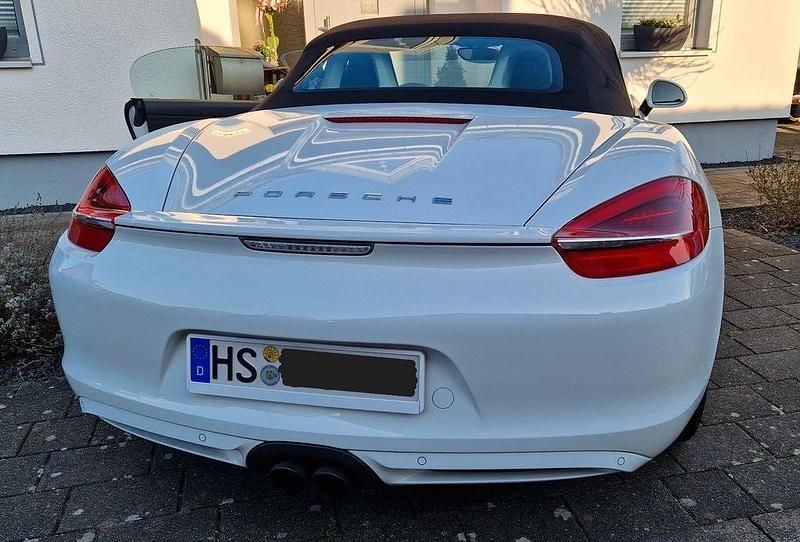 Gebraucht Porsche Boxster 265 PS (194 kW) 2013 Weiß Cabrio
