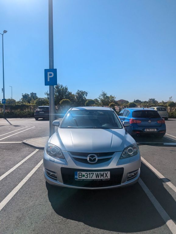 Używany Mazda 3 356 KM (261 kW) 2008 Szary Sedan/Limuzyna