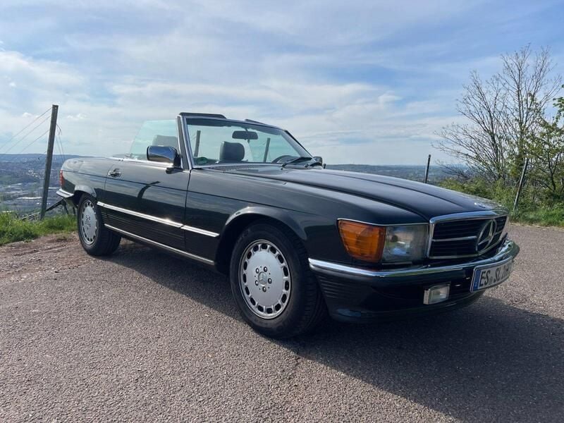Schwarz Gebraucht 1989 Mercedes SL300 Cabrio | 58.000 € - Bild 1/4