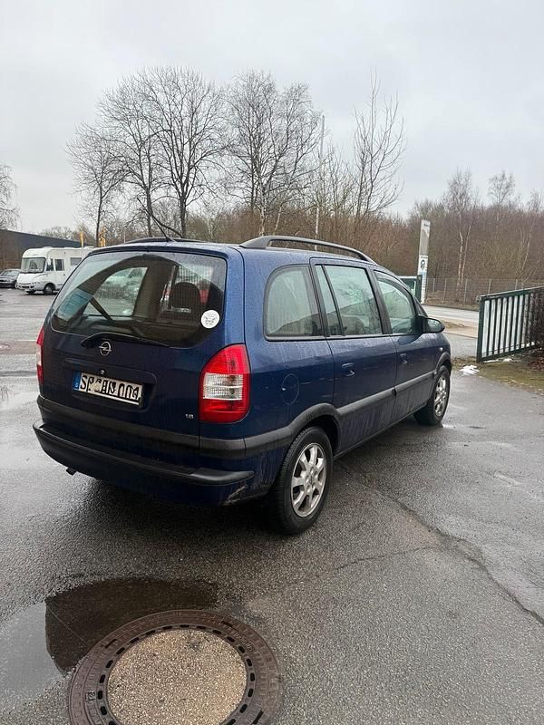 Gebraucht Opel Zafira 125 PS (91 kW) 2003 Blau Van / Kleinbus