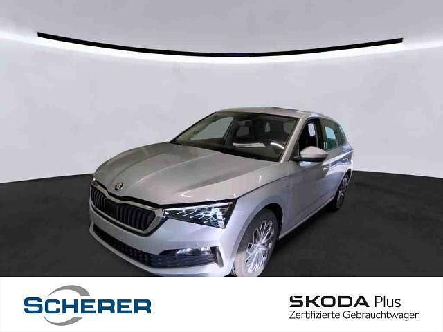 Brilliantsilber metallic (metallic) Gebraucht 2021 Skoda Scala Clever Kleinwagen | 18.890 € (Superpreis) - Bild 1/4