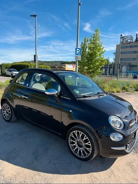 Gebraucht Fiat 500C Mirror 69 PS (50 kW) 2018 Schwarz Cabrio