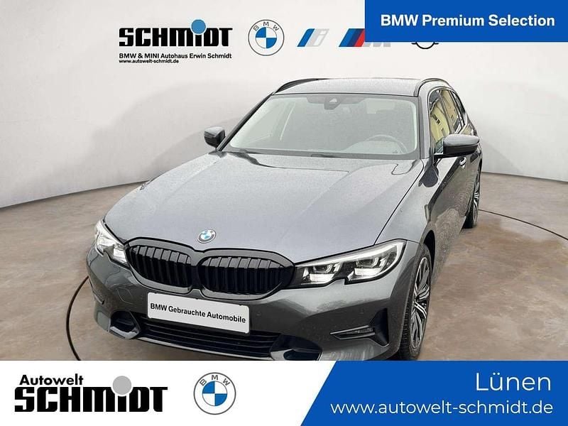 Mineralgrau metallic Gebraucht 2021 BMW 320 Sport Line Kombi | 24.390 € (Guter Preis) - Bild 1/4