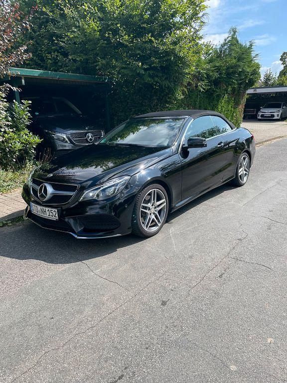 Schwarz Gebraucht 2015 Mercedes E350 Cabrio | 24.900 € (Fairer Preis) - Bild 1/4