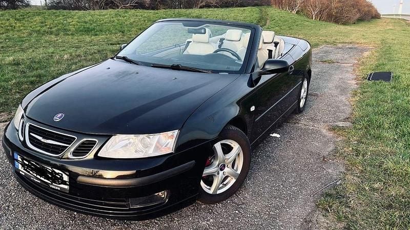 Gebraucht Saab 9-3 Cabriolet Vector 150 PS (110 kW) 2006 Schwarz Cabrio