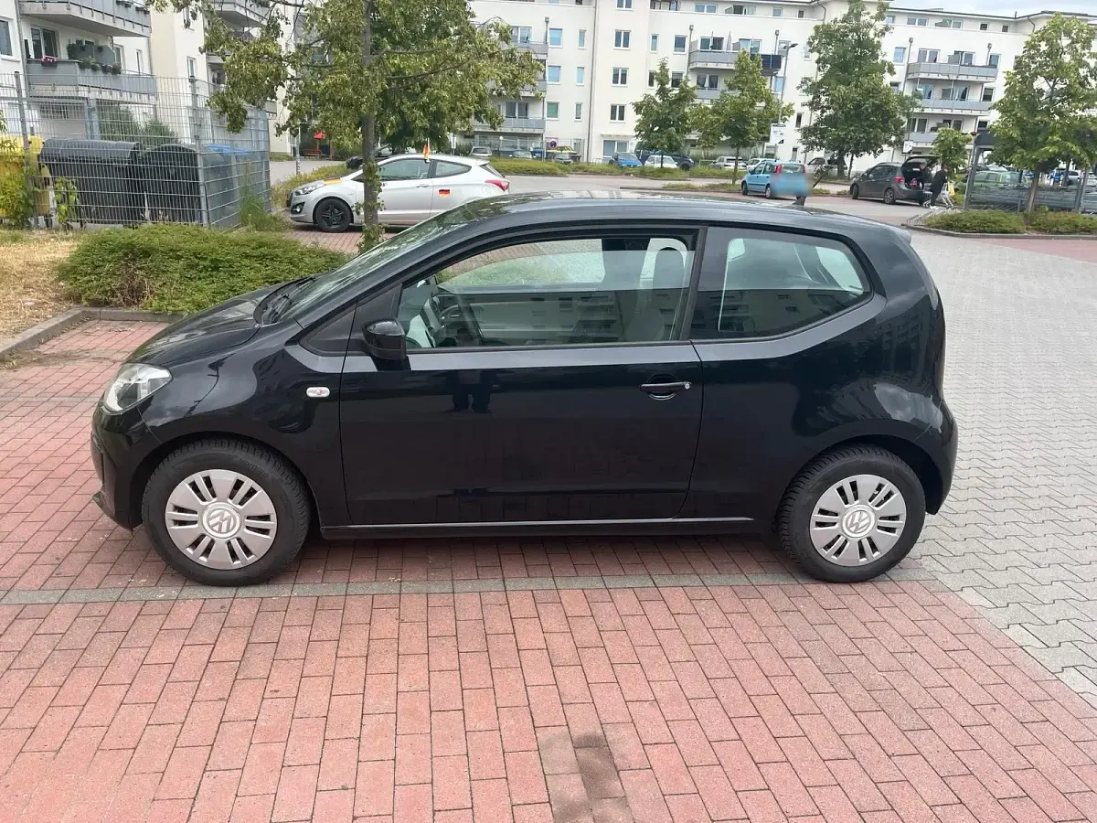 Gebraucht VW up! 60 PS (44 kW) 2011 Schwarz Kleinwagen