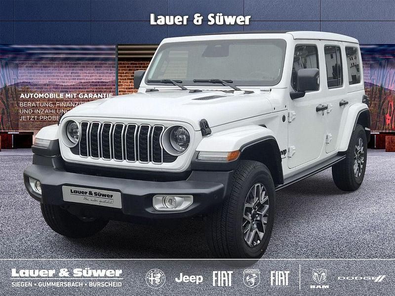 Weiß Neu 2025 Jeep Wrangler Sahara SUV | 65.900 € (Fairer Preis) - Bild 1/4