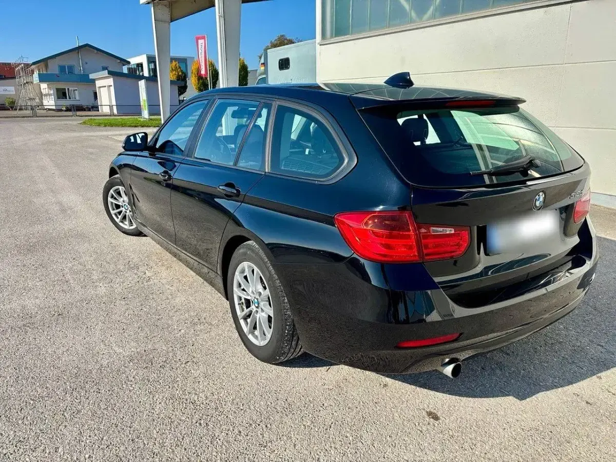 Gebraucht BMW 316 116 PS (85 kW) 2016 Schwarz Kombi