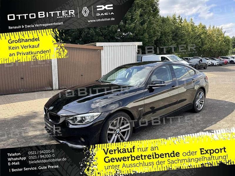 Schwarz Gebraucht 2015 BMW 420 Advantage Limousine | 16.000 € (Guter Preis) - Bild 1/4