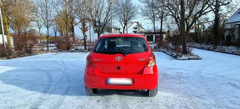 Gebraucht Toyota Yaris 2007 Rot Kleinwagen