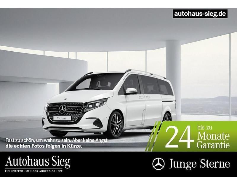 Weiß Gebraucht 2024 Mercedes V300 Avantgarde Van / Kleinbus | 76.490 € (Teuer) - Bild 1/3