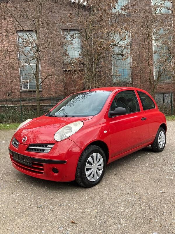 Gebraucht Nissan Micra 2007 Rot Kleinwagen